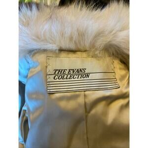 The Evans Collection Rabbit Fur Coat See Description